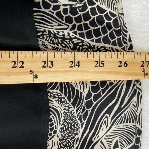 Diane von Furstenberg Silk Blouse Abstract Sleeves 2 - Picture 5 of 9